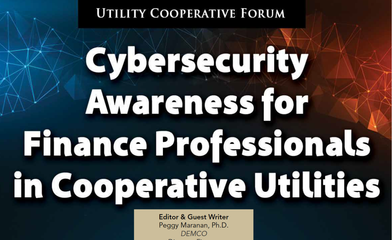 Cybersecurity Awareness for Finance Professionals in Cooperative Utilities
