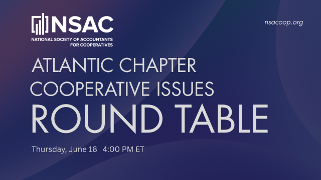 NSAC Atlantic Chapter Cooperative Issues Round Table